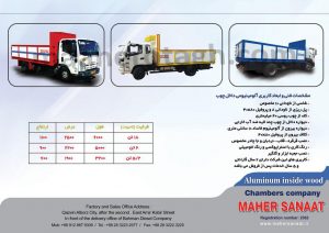 اتاق آلومینیومی داخل چوب