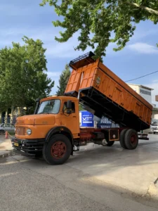 کاربری باری کمپرسی کامیون بنز ۱۹۲۴