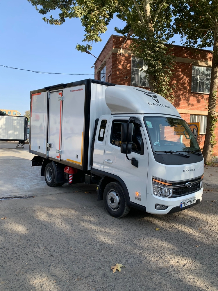 اتاق مسقف فلزی کامیون و کامیونت 4 فورس F 3.8 با کابری مسقف فلزی