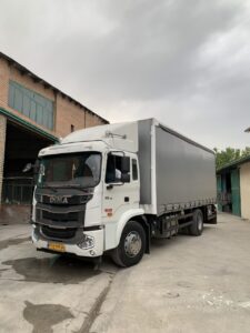 اتاق مسقف چادری 16 کامیون مسقف چادری ریلی کامیون دیما 19 تن