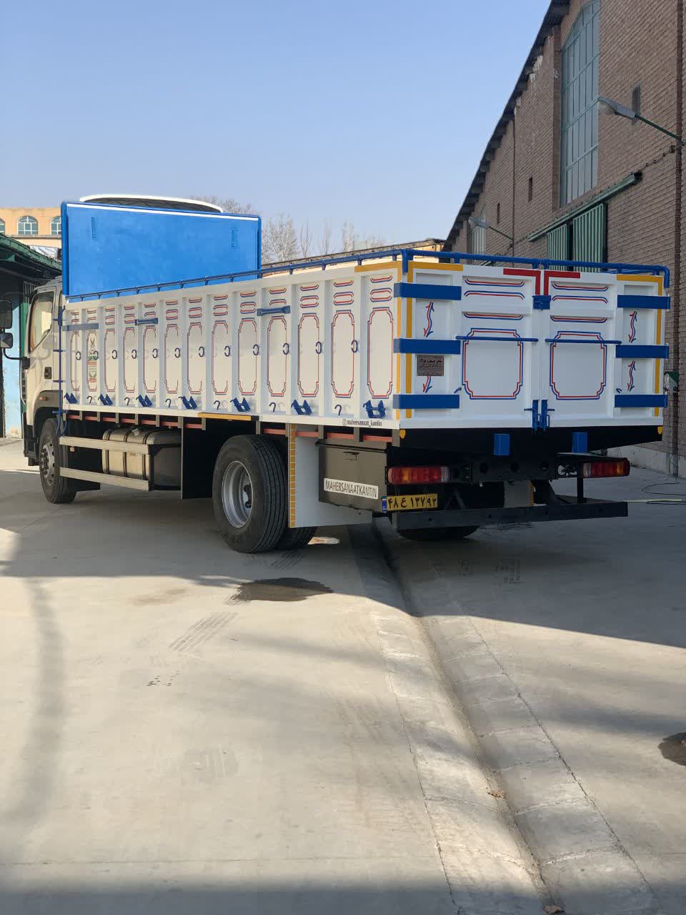 اتاق باری فلزی و باری چوبی کامیونت 6 باری چوبی فلزی