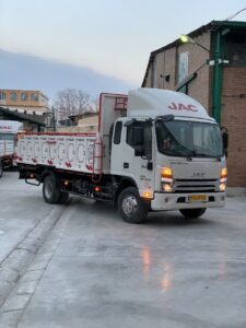 کامیونت جک با کاربری باری چوبی و باری فلزی