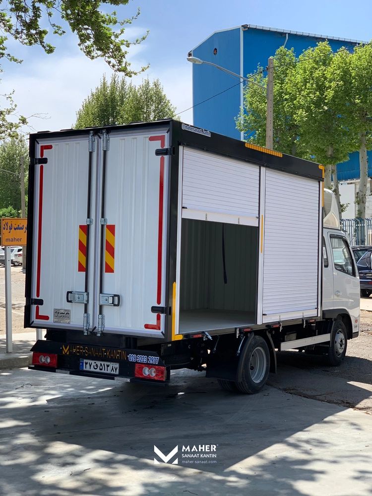 اتاق بار کامیونت سبک و سنگین ماهر صنعت کانتین