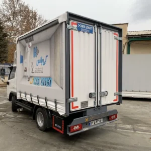 اتاق مسقف چادری 11 کاربری مسقف چادری ریلی کامیونت فورس F38