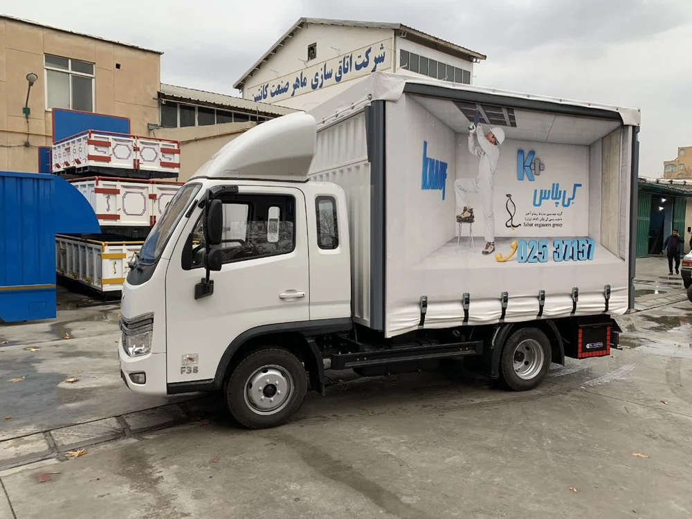 اتاق مسقف چادری 1 کاربری مسقف چادری ریلی کامیونت فورس F3.8