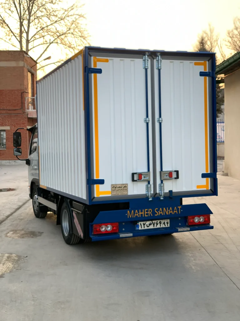 اتاق مسقف فلزی کامیون و کامیونت