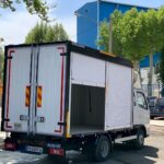 نمای عقب اتاق حمل آب معدنی